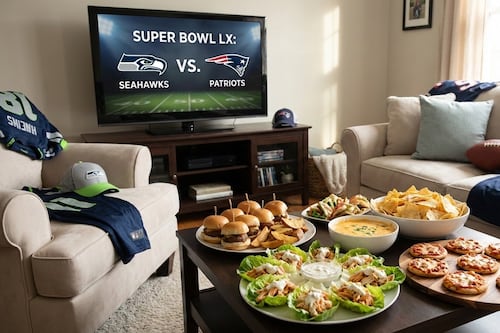 Super Bowl LX, aquí tienes cinco recetas si ya no quieres alitas y guacamole