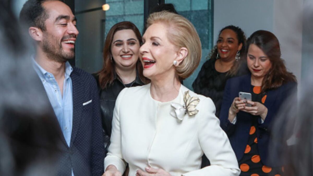 Carolina Herrera, corte de pelo bob