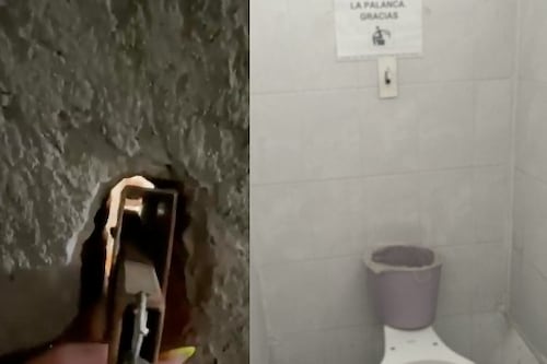 Así descubrieron huecos en los baños de una primaria en Puebla por donde podían observar a alumnas