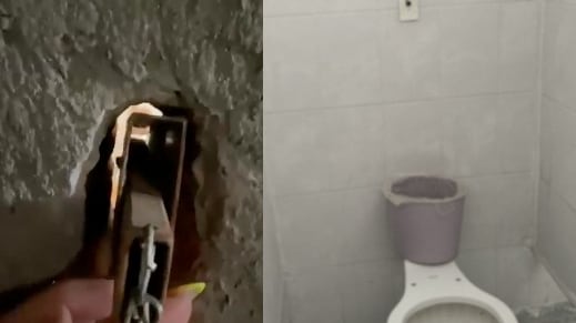 huecos baños primaria Puebla