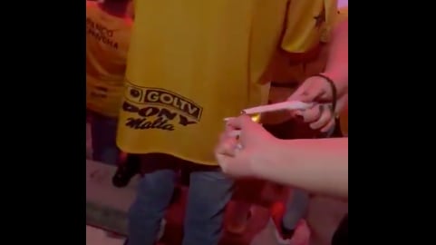 Hincha de Barcelona SC perdió tres dedos por manipulación de bengala.