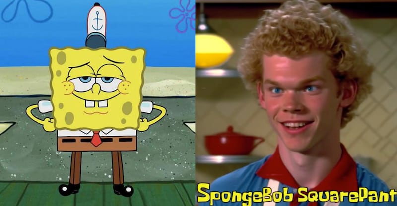 Así se ve Bob Esponja como un ser humano en la vida real