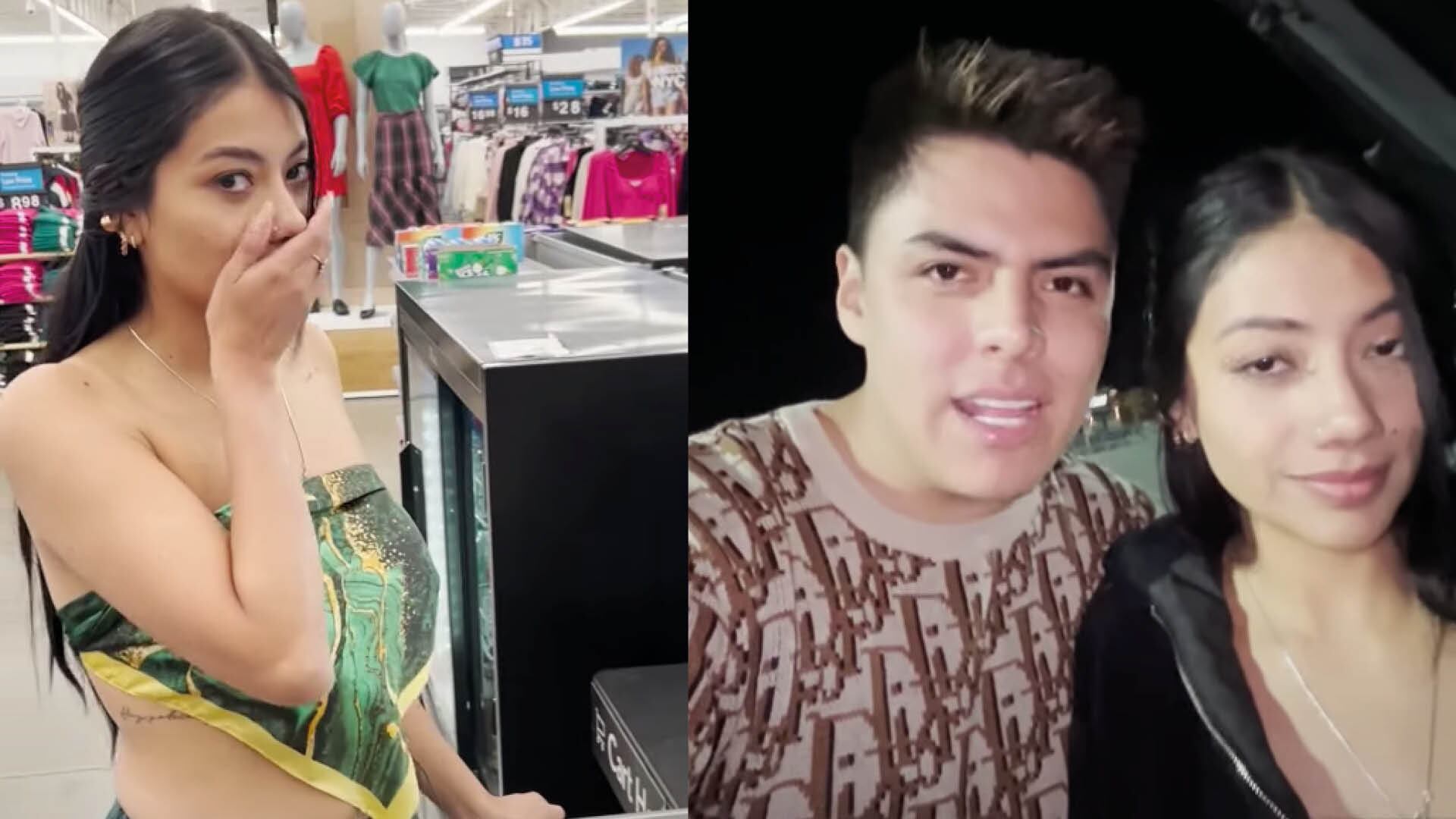 Kike Jav y su novia