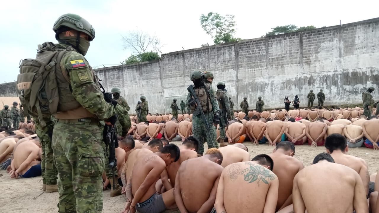 Control de reos en cárcel del Ecuador