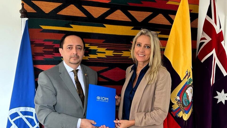 Embajada de Ecuador en Australia y OIM- Australia lanzan proyecto piloto de migración informada