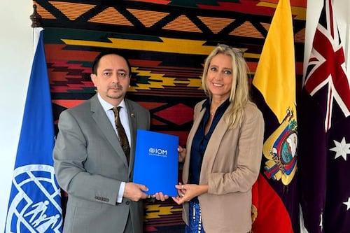 Embajada de Ecuador en Australia y OIM- Australia lanzan proyecto piloto de migración informada