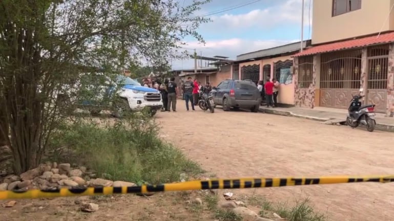 Policía asesinado en Pasaje