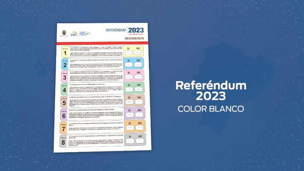 Papeleta para Referéndum 2023