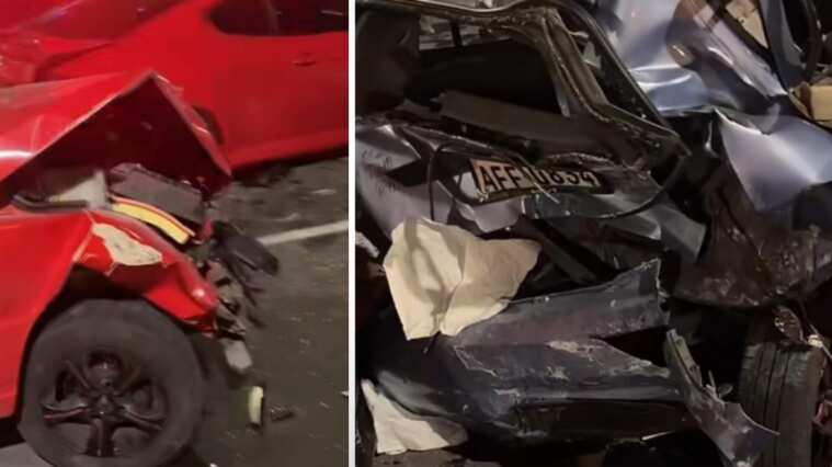 Choque en la av. De los Shyris