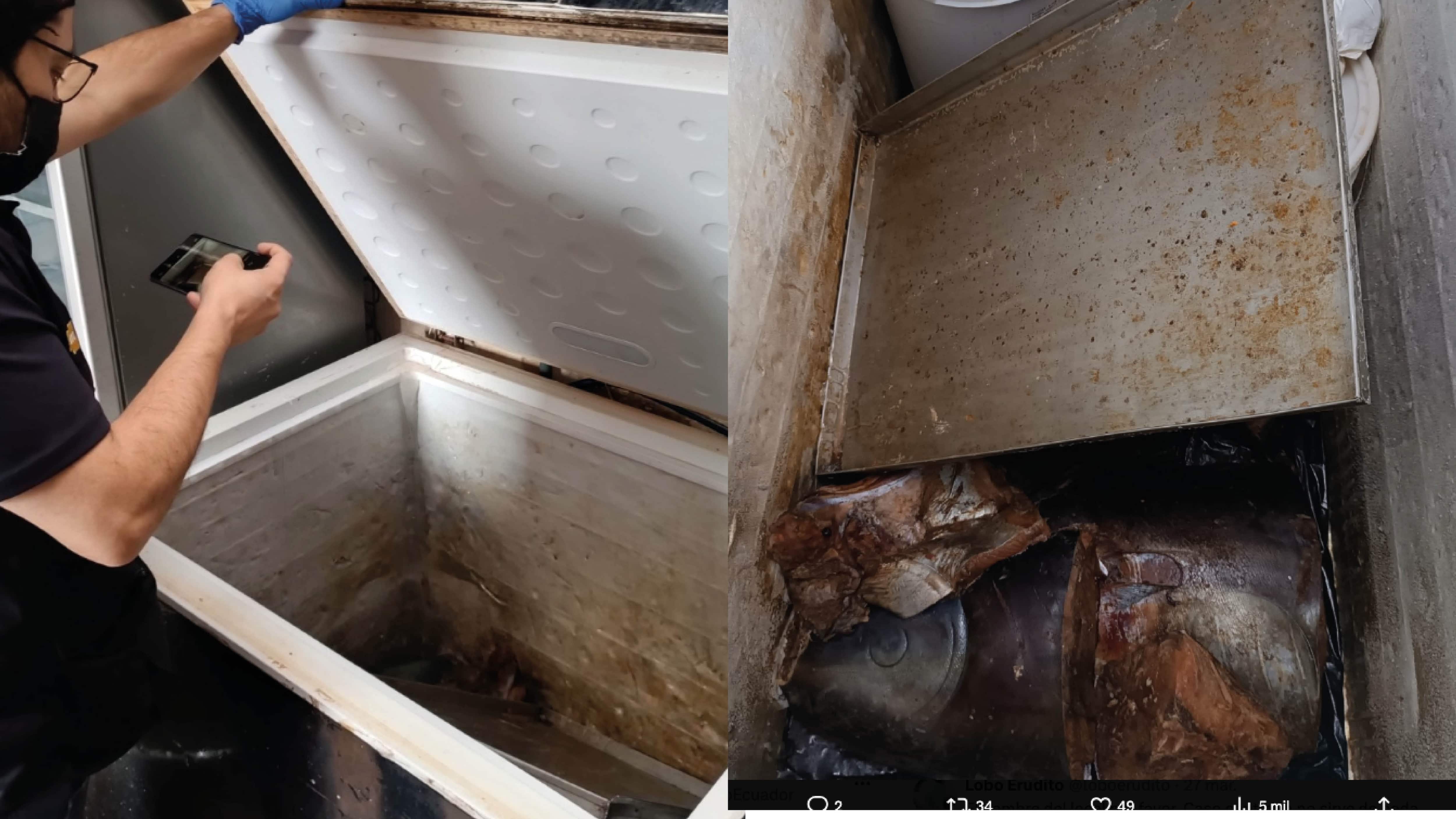 Marisquería clausurada en Cuenca