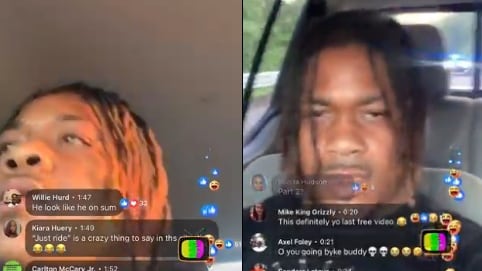 Un hombre en Mississippi transmitió en vivo su persecución policial mientras huía de las autoridades.