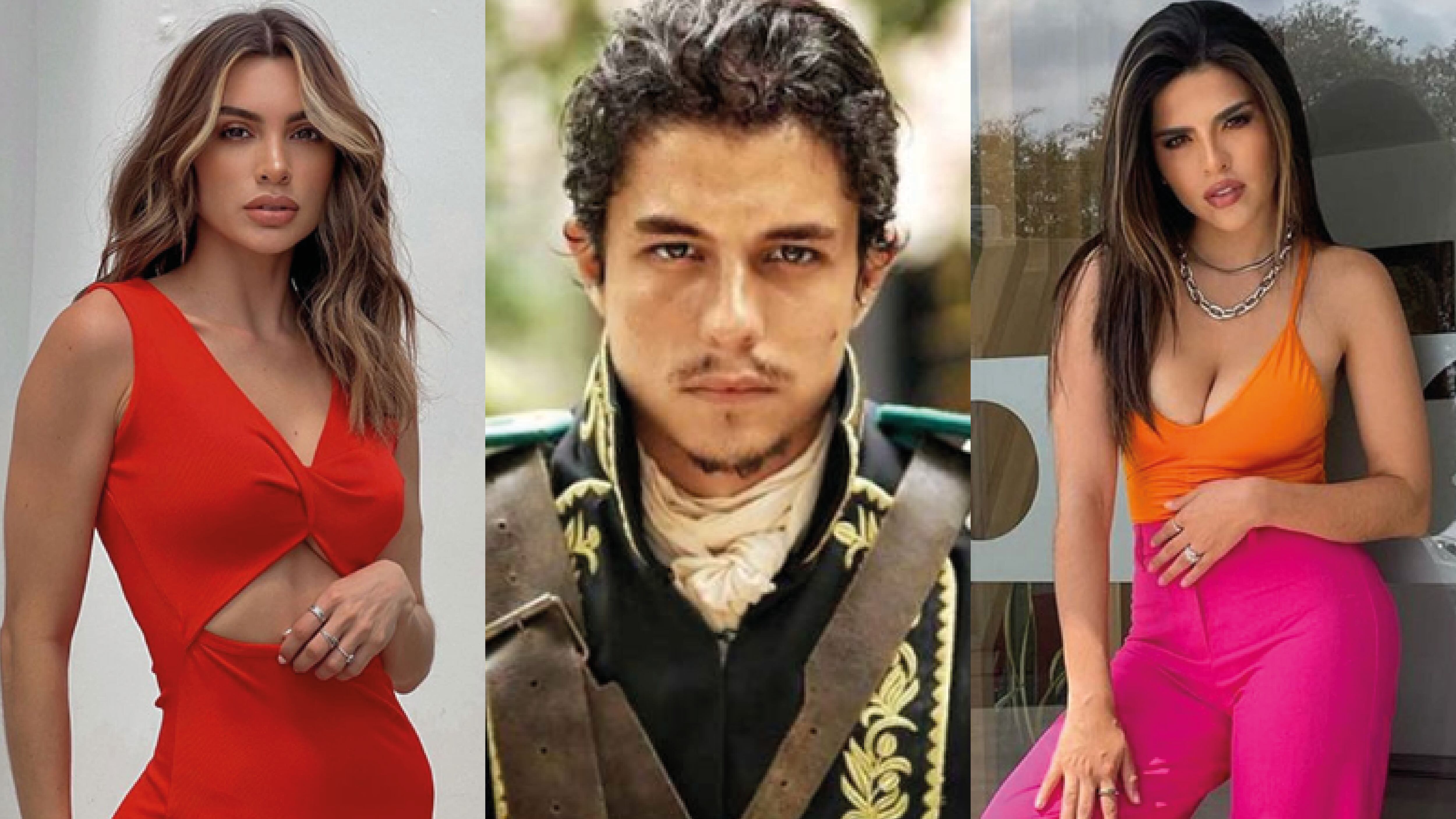 Krysthel Chuchuca, José Ramón Barreto y Emma Guerrero