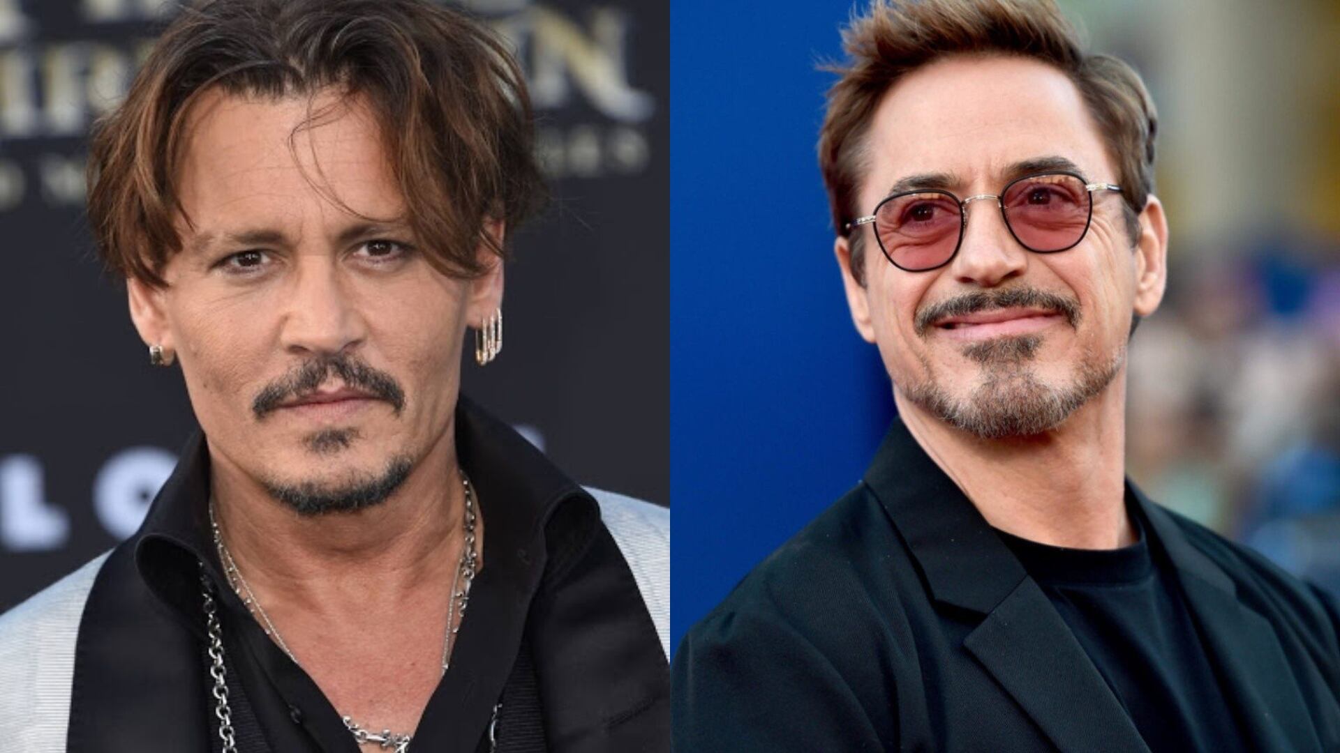 Johnny Depp y Robert Downey Junior