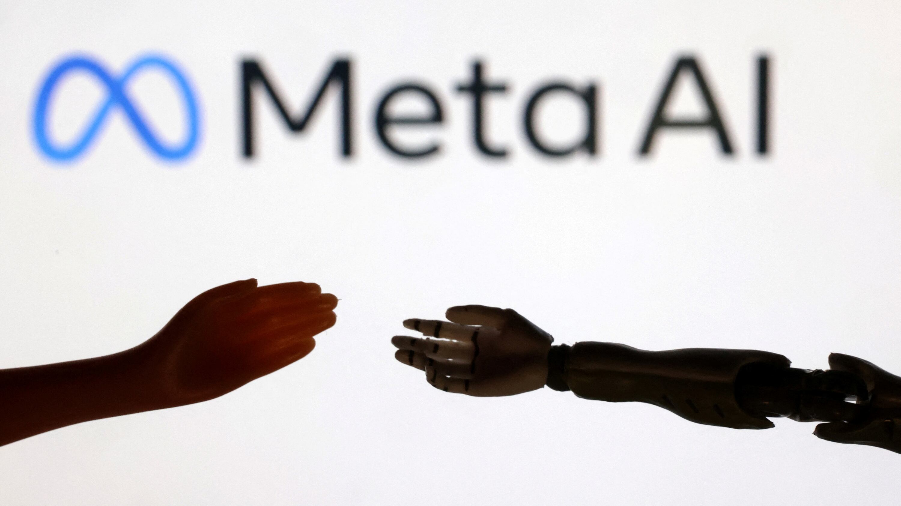 Meta AI logo