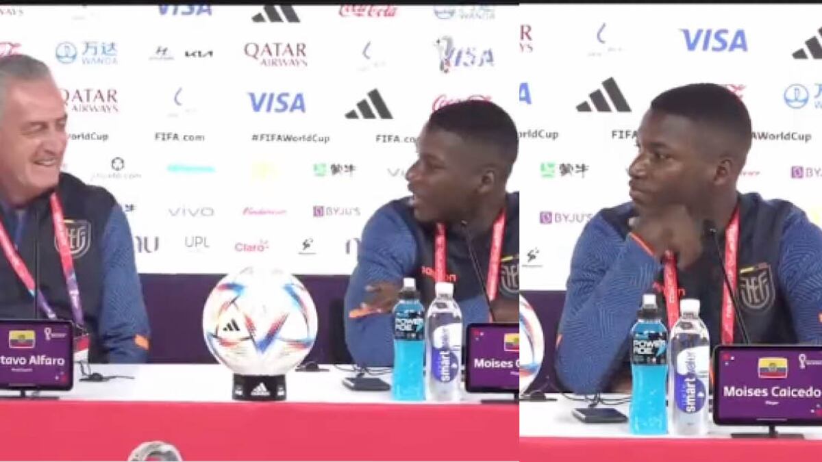 Durante rueda de prensa