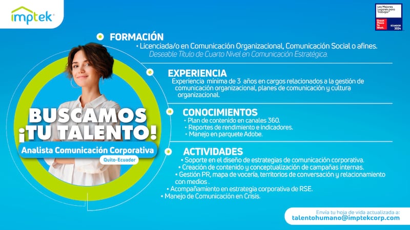 Trabajos en Quito