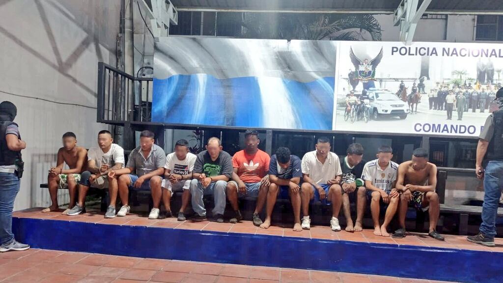 Armas incautadas en operativos