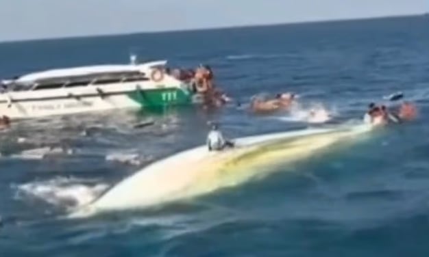 Tragedia en Tailandia: Choque de lancha rápida deja una turista rusa muerta y 22 heridos