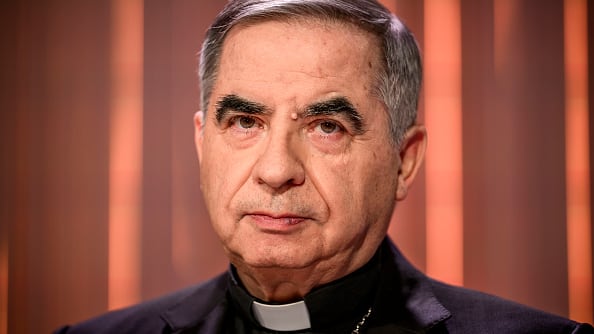 El cardenal italiano Angelo Becciu.