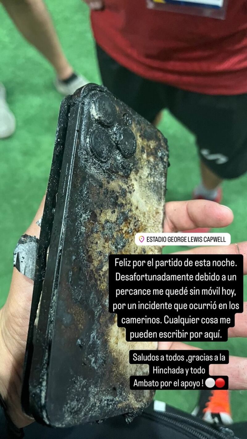 Celular de Carlos Pérez