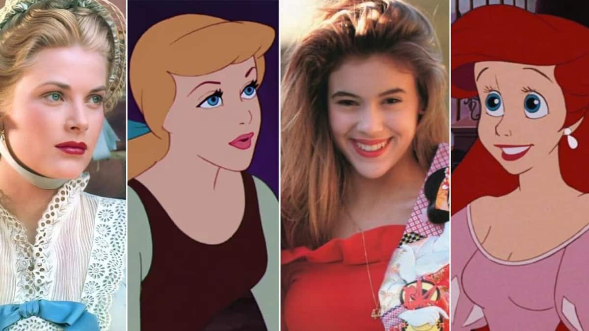 Alyssa Milano y Grace Kelly inspiraron a Ariel y Cenicienta respectivamente
