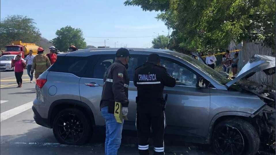 Yesenia Álava fue baleada mientras estaba en su auto