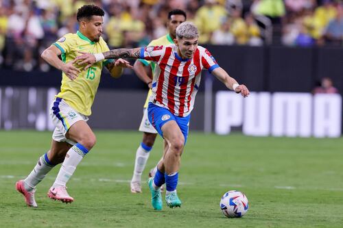 Paraguay hace historia y le gana a Brasil después de 16 años