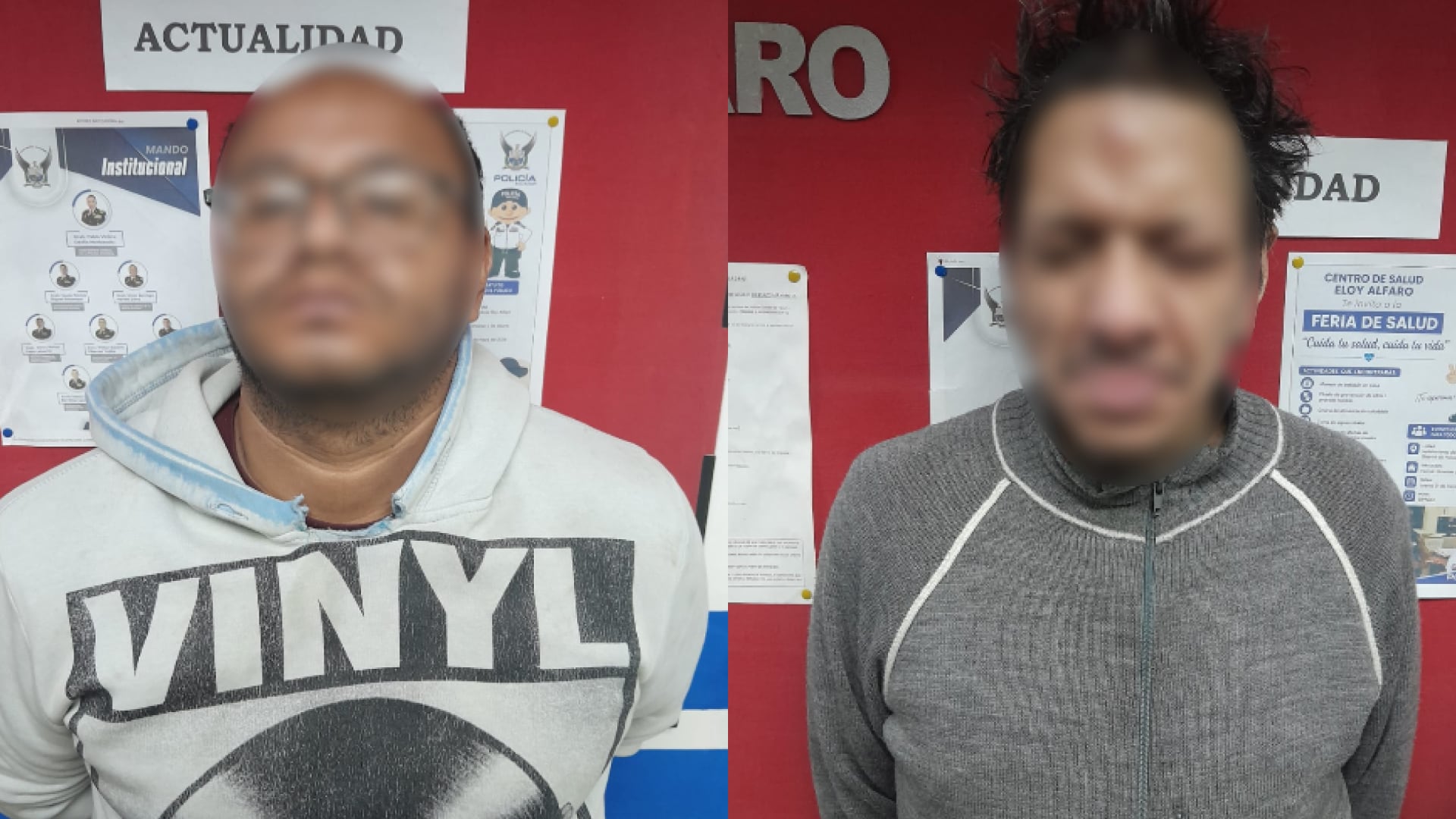 Cayeron alias “Gordo” y “Huevo”: miembros de Los Lobos operaban con droga y amenazaban con armas en el sur de Quito
