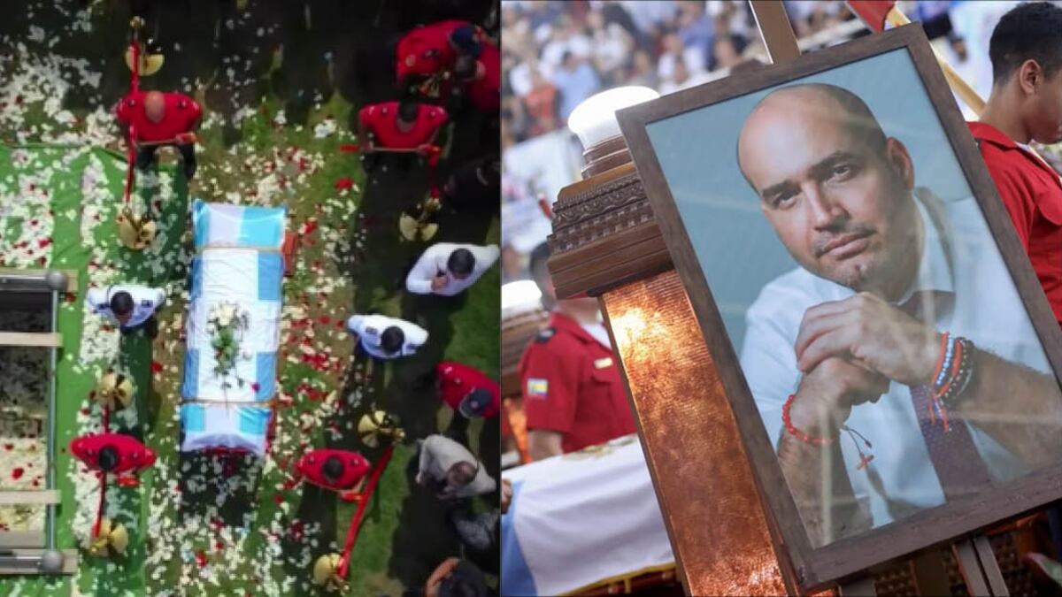 Sepelio de Agustín Intriago