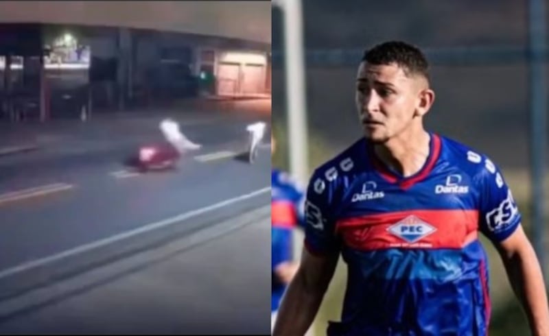 El joven futbolista Antony Ylano muere tras chocar contra una vaca
