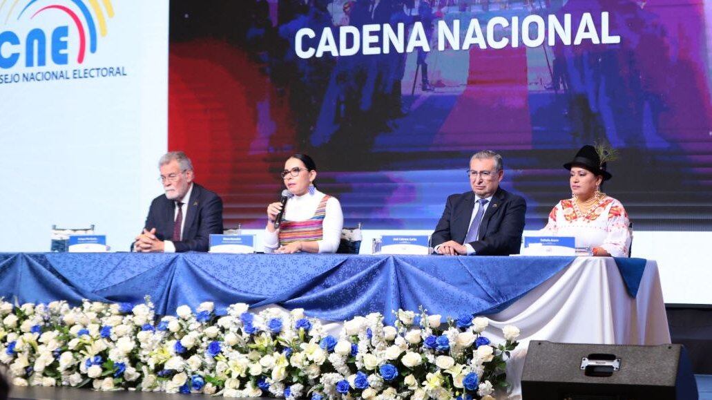 Rueda de prensa CNE