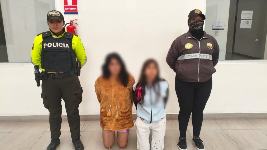 Dos mujeres fueron aprehendidas por el asesinato de un joven en el sur de Quito