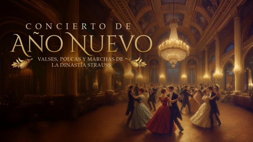 Casa de la Música presenta su tradicional
Concierto de Año Nuevo