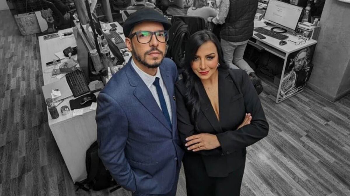 Mónica Velásquez y Andersson Boscán
