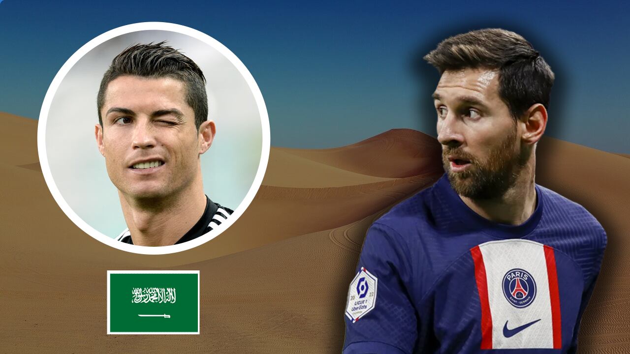 Messi al fútbol de Arabia Saudita