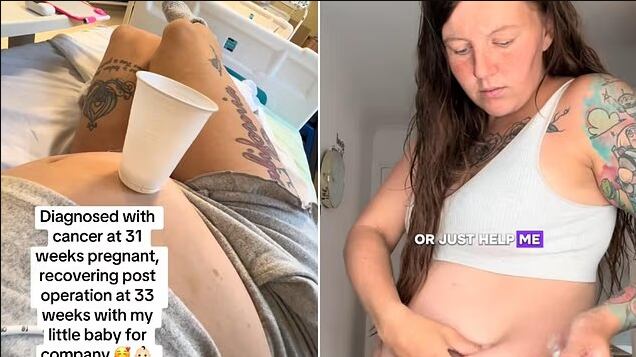 Mujer tenía síntomas en el embarazo, pero el verdadero diagnóstico fue devastador: cáncer de boca