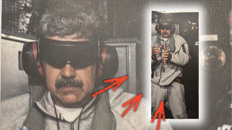 Conjunto Nike de Nicolás Maduro