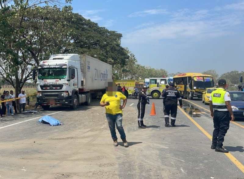 Accidente de tránsito en Nobol