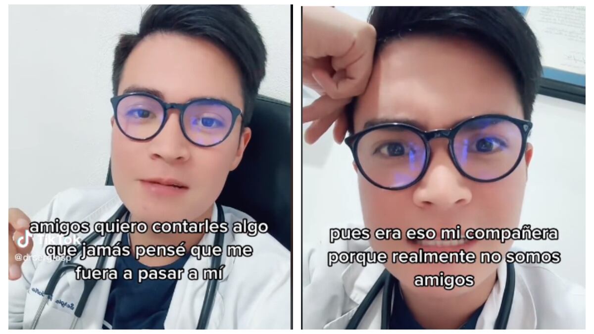 Doctor Sergio Saldaña quedó sorprendido con el pedido de su antigua compañera de escuela