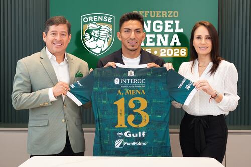 Ángel Mena disputará la Copa Sudamericana con el Orense