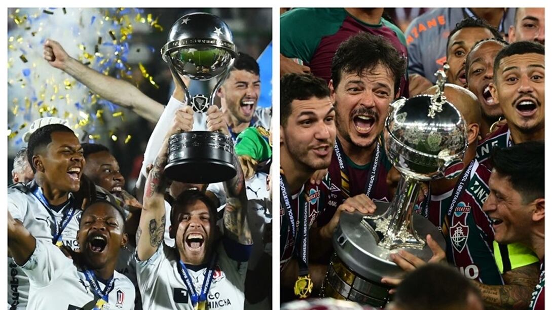 Liga de Quito vs Fluminense tras sus títulos de 2023