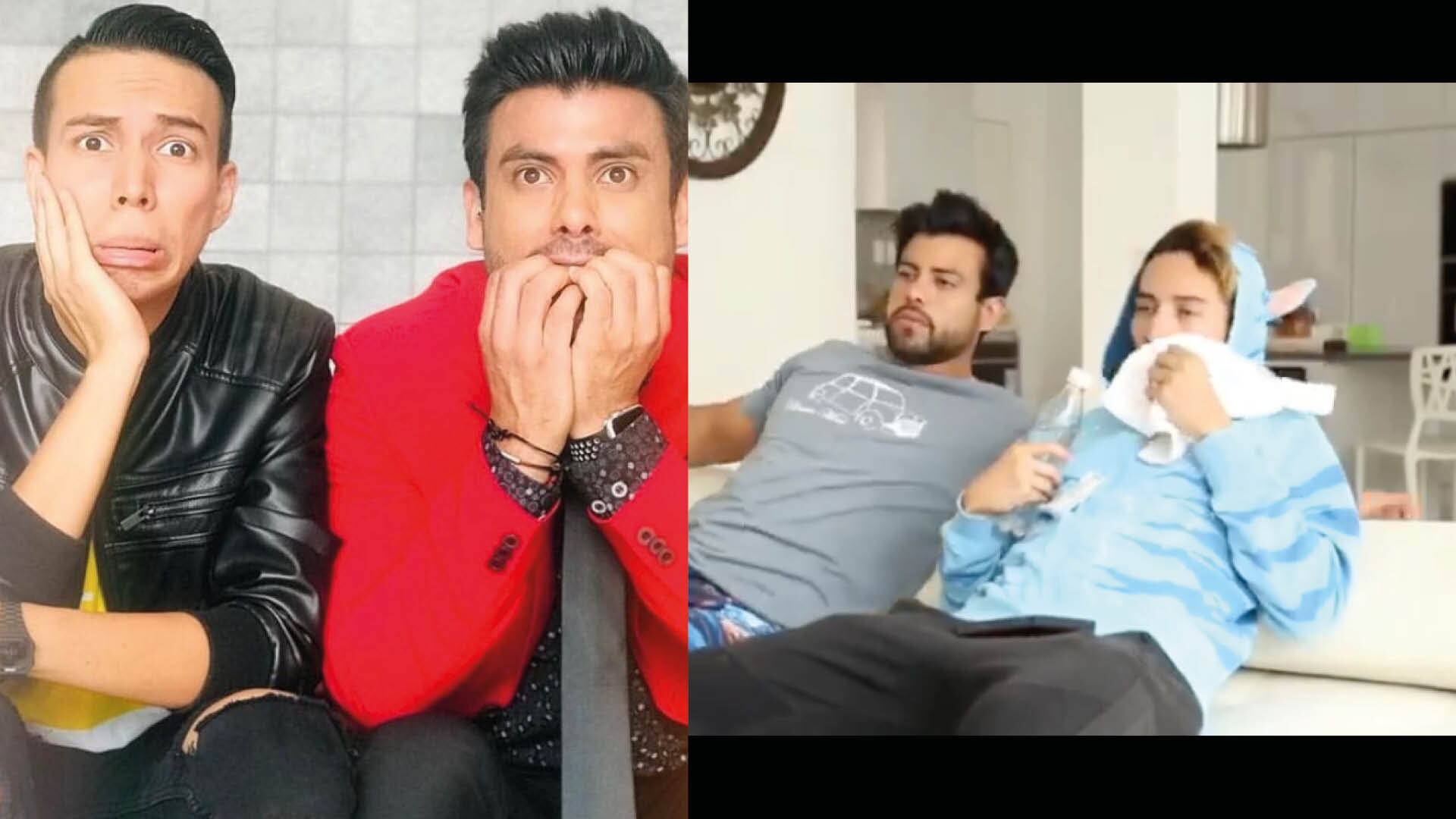 Álex Vizuete y Efraín Ruales