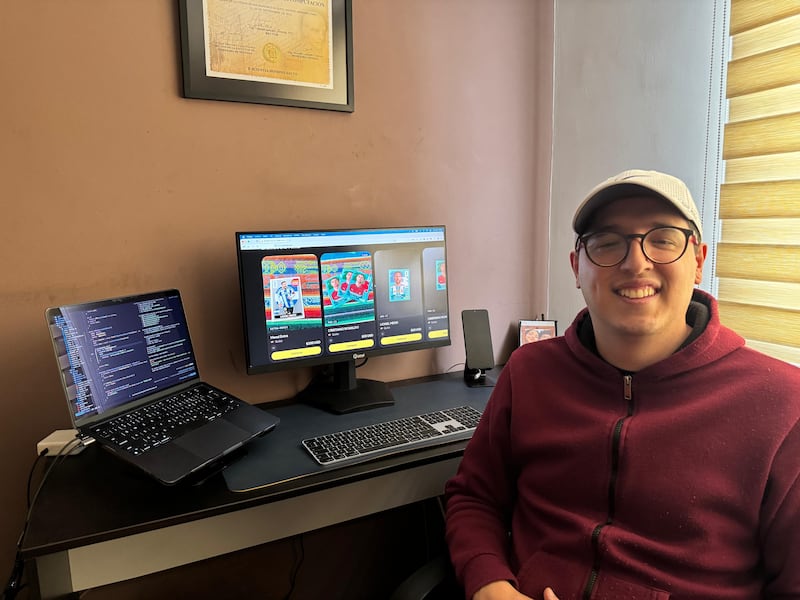 Stickerts: la app creada por un ecuatoriano que revoluciona el intercambio de cromos - Fuente: Nicolás Baquero