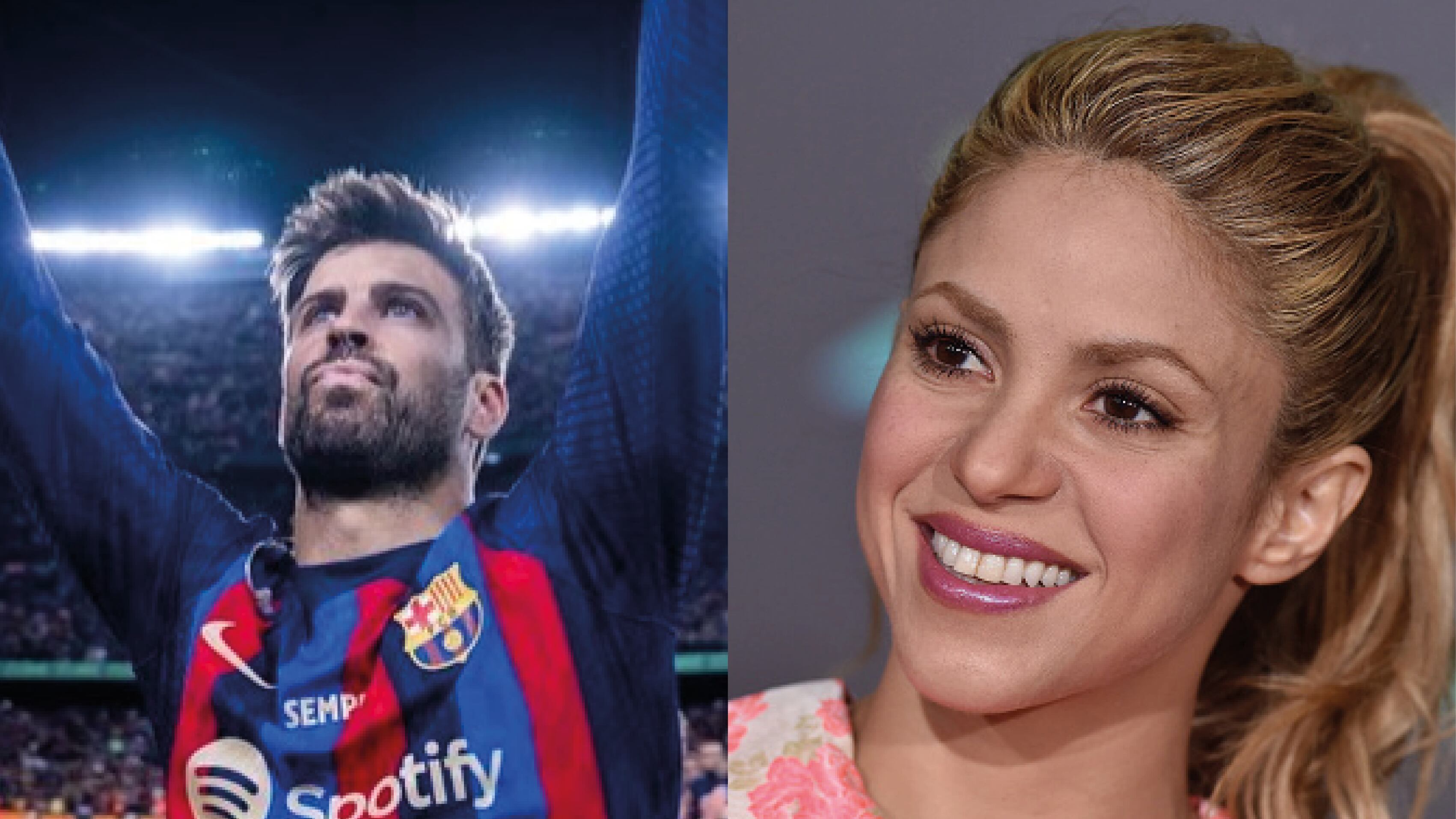 Gerard Piqué y Shakira
