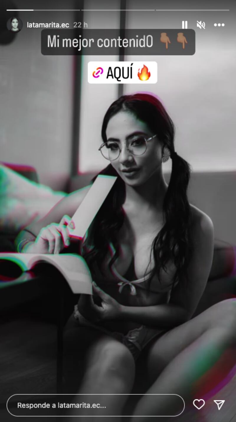 Adelanto de Tami Rivera de su contenido de OnlyFans