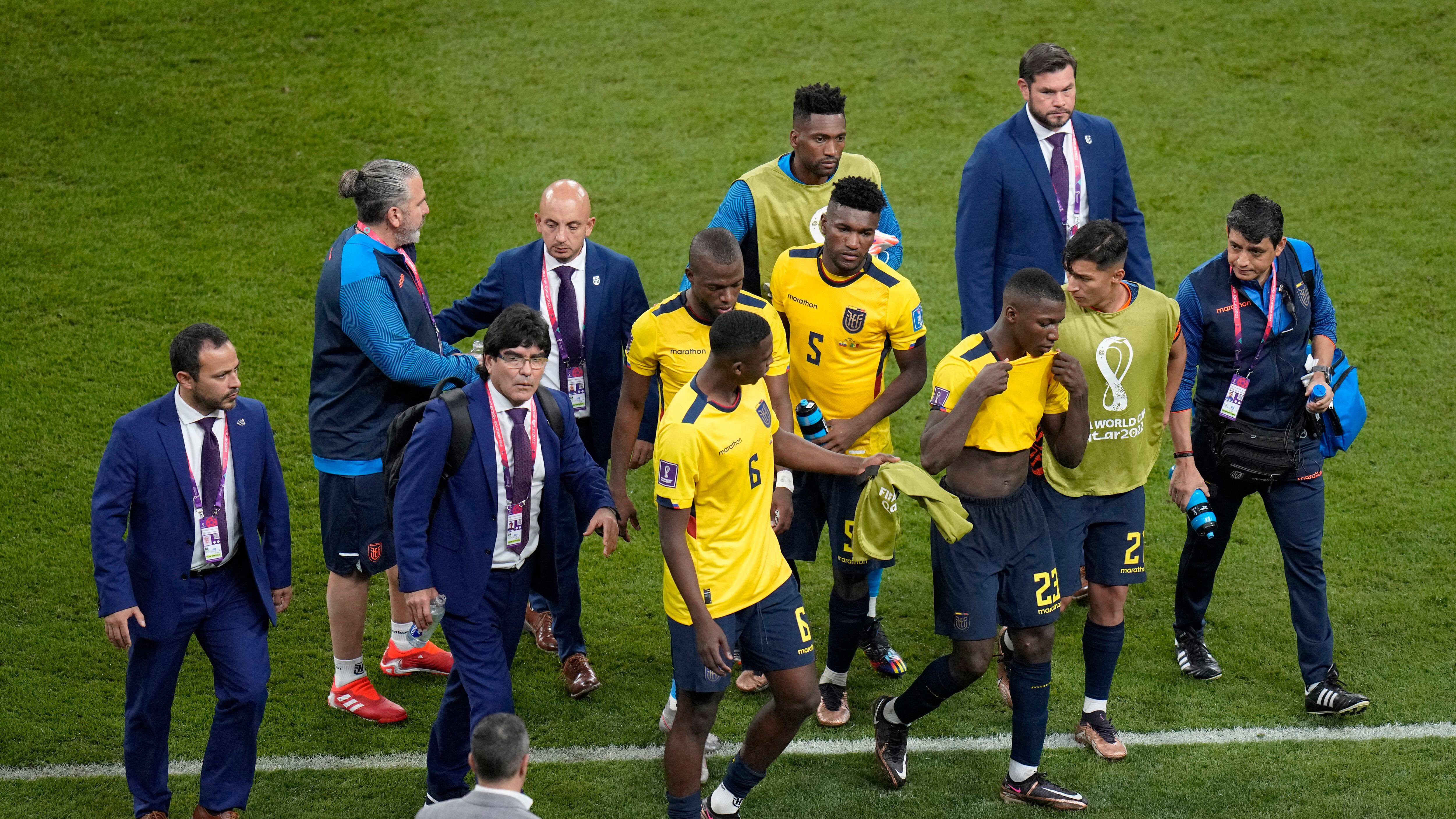 Jugadores de la Tri devastados