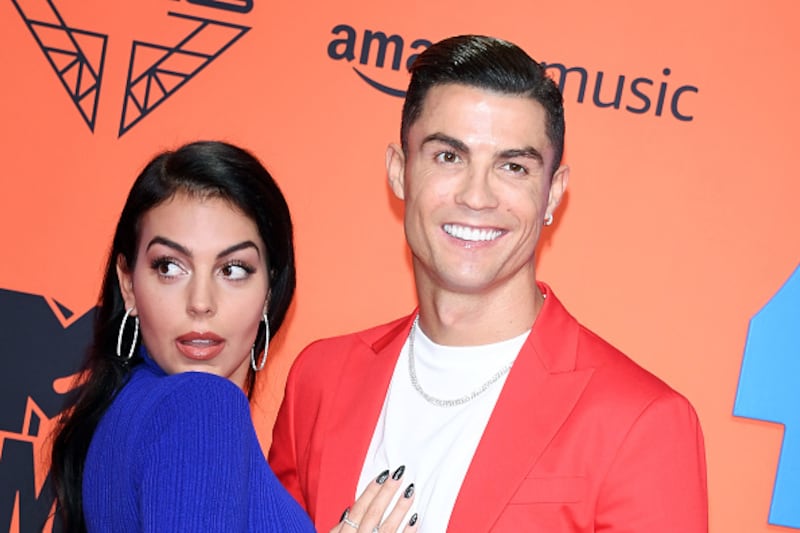 Georgina Rodríguez y Cristiano Ronaldo