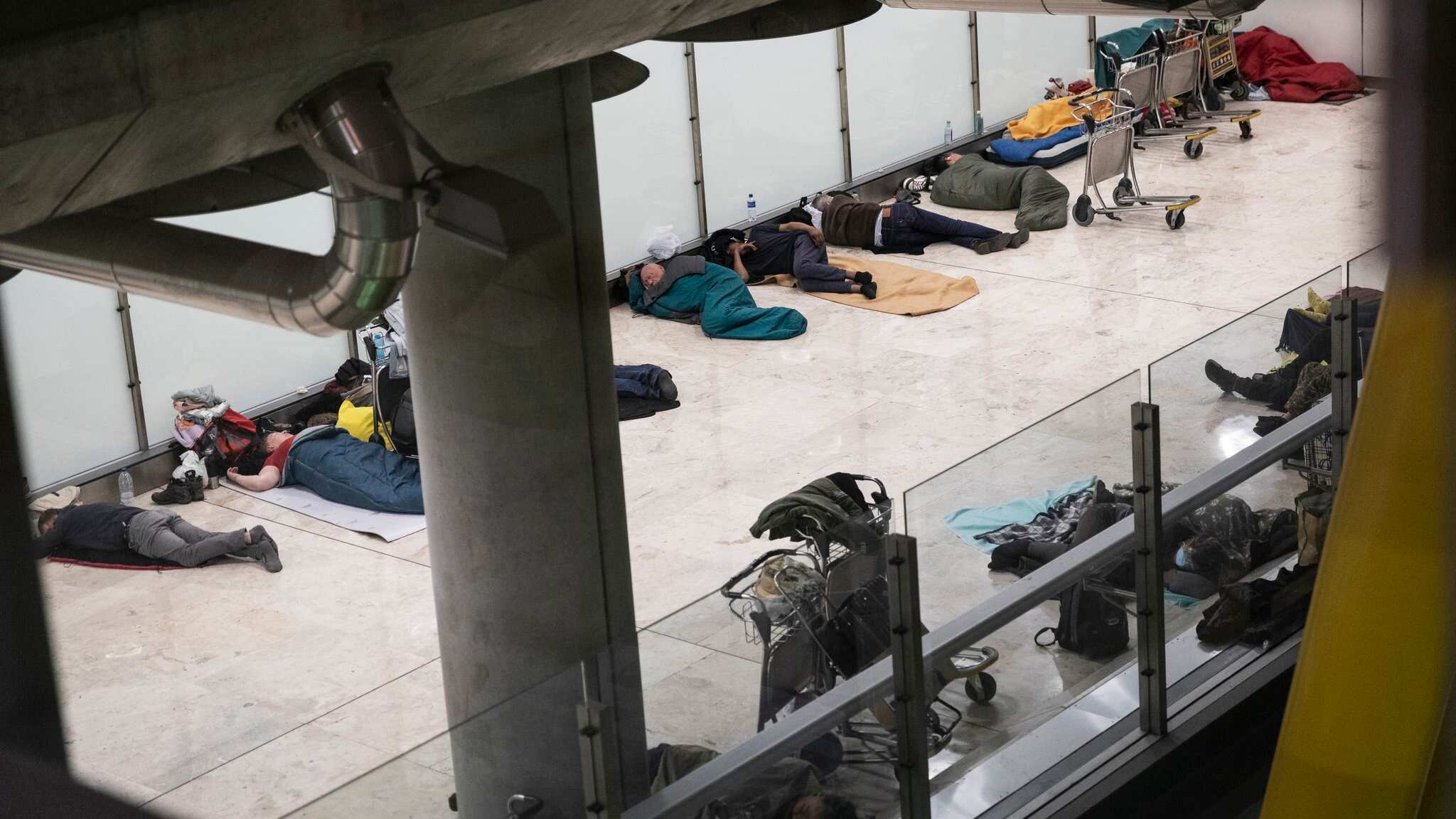 Plaga de piojos, chinches y, hasta, sarna en aeropuerto de España