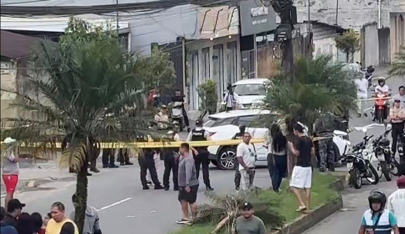 Ataque armado en la cooperativa Santa Martha, en Santo Domingo