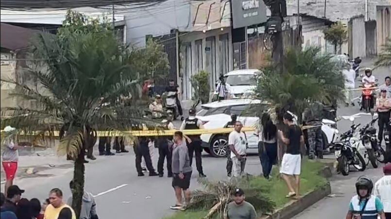 Ataque armado en la cooperativa Santa Martha, en Santo Domingo